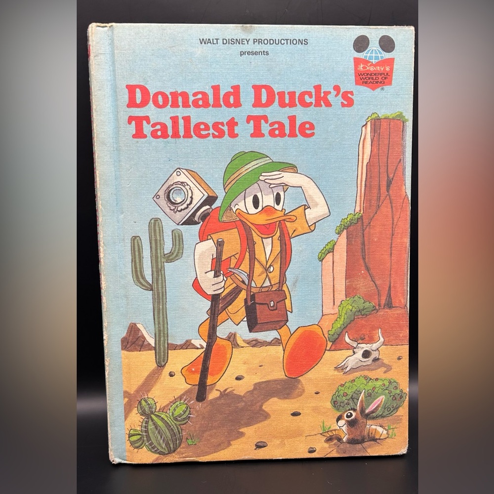 Walt Disney Productions Presents Donald Duck's Tallest Tale Hard Copy 1980
